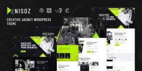 Nisoz（v1.0）营销文案网和设计公司WordPress主题