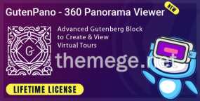 GutenPano(v1.1.0)360全景虚拟游览古腾堡块WP插件