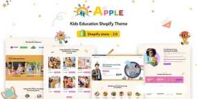 AforApple（v1.1）幼儿教育机构网Shopify主题