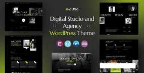 Auxa（v1.0.0）网站设计开发工作室WOrdPress主题