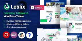 Leblix(v2.1)实验室和科研机构WordPress主题
