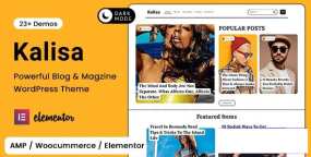 Kalisa(v2.0.2)内衣设计和时尚杂志WordPress主题