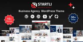 Startli WordPress主题_商业金融理财咨询网站