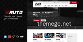 MechaAuto(v2.0)汽车经销商和维修店WordPress主题