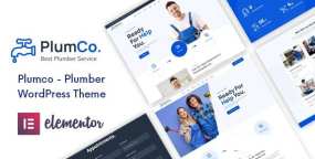 Plumco(v1.0.4)水管工服务企业网WordPress主题
