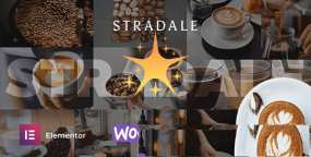 WordPress主题Stradale v1.0.2 咖啡店和餐饮企业建站模板