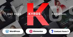 Kyros(v1.0.7)个人简历名片网站WordPress主题