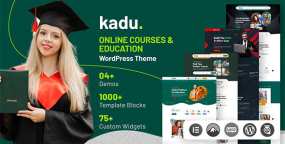 Kadu(v1.2)在线学习教育网WordPress主题