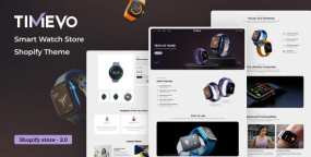Timevo(v1.1)单产品专卖店落地页Shopify主题