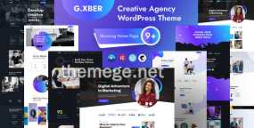 Gxber(v1.0.2)网页设计和建站服务企业WordPress主题