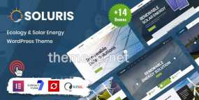 Soluris(v1.0.8)可再生能源产品研发WordPress主题