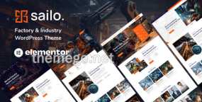 Sailo(v1.0)加工制造行业网站WordPress主题