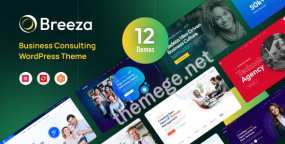 Breeza(v1.0.2)商业咨询服务网站WordPress主题