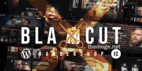 Blaxcut(v1.0)美发沙龙网站WordPress主题