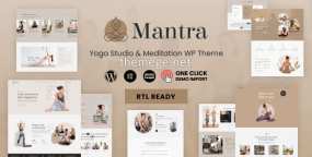 Mantra(v1.0.7)瑜伽健身网站WordPress主题