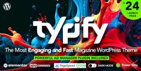 Typify v3.0.2_WordPress新闻杂志网主题