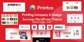 Printco(v1.0.2)WordPress在线印刷商店&打印服务主题