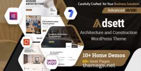 Adsett(v1.0.6)建筑设计和施工单位WordPress主题