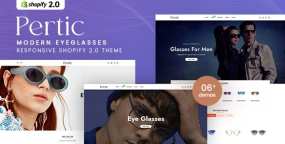 Pertic(v1.0)太阳镜跨境销售网站Shopify主题