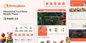 Brainybean(v1.0)儿童益智玩具专卖店Shopify主题
