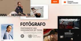 Fotógrafo汉化版_WordPress摄影师&短视频拍摄主题
