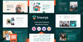 Insurya(1.0.1)人寿保险&汽车保险公司WordPress主题