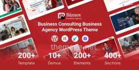 Biznov(v1.0)金融咨询商业网站模板WordPress主题