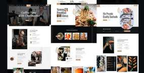 Chefmaster(v1.0.2)咖啡馆&海鲜自助餐厅WordPress主题