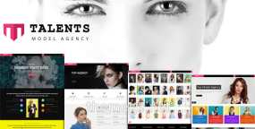 Talents(v3.2.9)模特经纪公司网WordPress主题