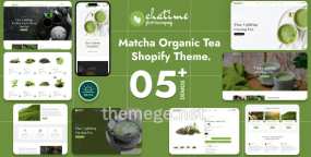 Chatime(v1.0)抹茶和有机茶叶跨境电商Shopify主题