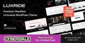 Luxride(v1.2)房车&豪华轿车租赁网WordPress主题