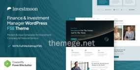 Investmoon(v1.0) 金融投资公司WordPress主题