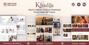 Khadija(v1.0.4) 民族服饰&婚服专卖店WordPress主题