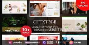 GiftXtore WordPress主题_奢华珠宝和礼品销售平台模板