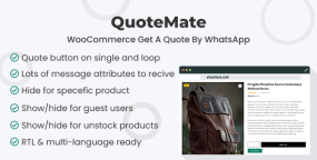 QuoteMate(v1.0.1)Whatsapp上询盘问价WooCommerce插件