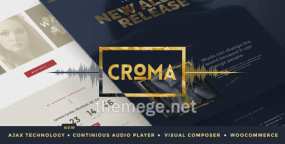 Croma(v3.6.2)音乐制作人&演唱会网站WordPress主题