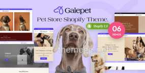 Galepet(v1.0) 在线宠物用品店SHopify主题