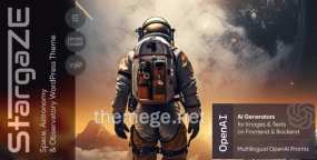 Stargaze(v1.2) 天文台&航空航天公司WordPress主题