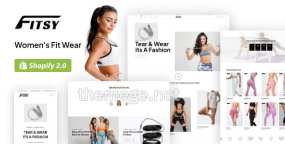 Fitsy(v1.0)瑜伽健身服跨境电商Shopify主题