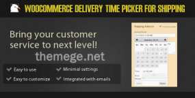 Woocommerce Delivery Time Picker(v3.2.9)买家选择送货时间