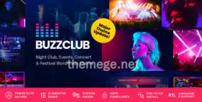 Buzz Club(v1.0.4)酒吧KTV音乐活动网WordPress主题