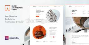 Liarch(v1.1)简洁建筑和室内设计公司网WordPress主题