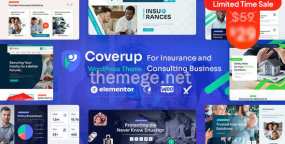 CoverUp(v1.0)金融保险咨询公司WordPress主题