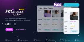 JetProductTables(v1.2.1)自定义产品表格WooCommerce插件