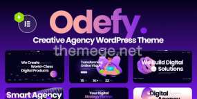 Odefy破解版(v1.0.16)图形设计&网站开发企业WordPress主题
