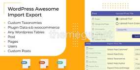 WordPress Awesome Import & Export破解版(v4.1.1)