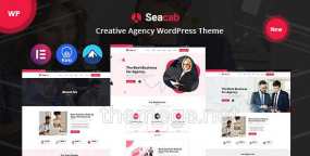 Seacab(v1.0.7)创意的代理商WordPress主题
