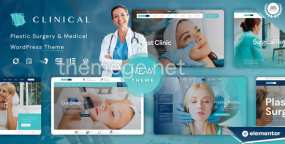 clinical v2.1 WordPress隆胸&整容医院网站主题