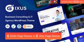 Gixus v2.6_业务咨询网站模板WordPress主题