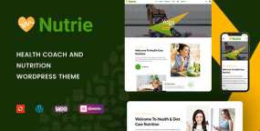 Nutrie(v1.0.9)健康与营养教练WordPress主题